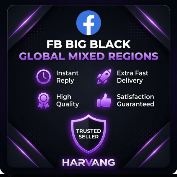 Facebook Accounts – Global Mixed Region